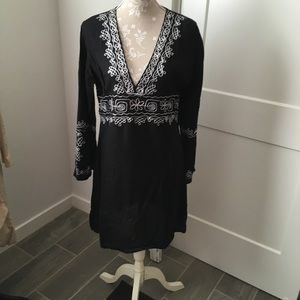 Black long tunic